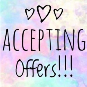 Reasonable offers entertained